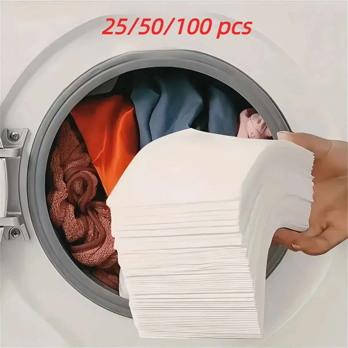 Color Catcher Laundry Sheets – Dye-Trapping Sheets Prevent Color Runs & Dye Transfer, Allow Mixed Loads, Protect Bright Colors, Ideal for Home & Travel"